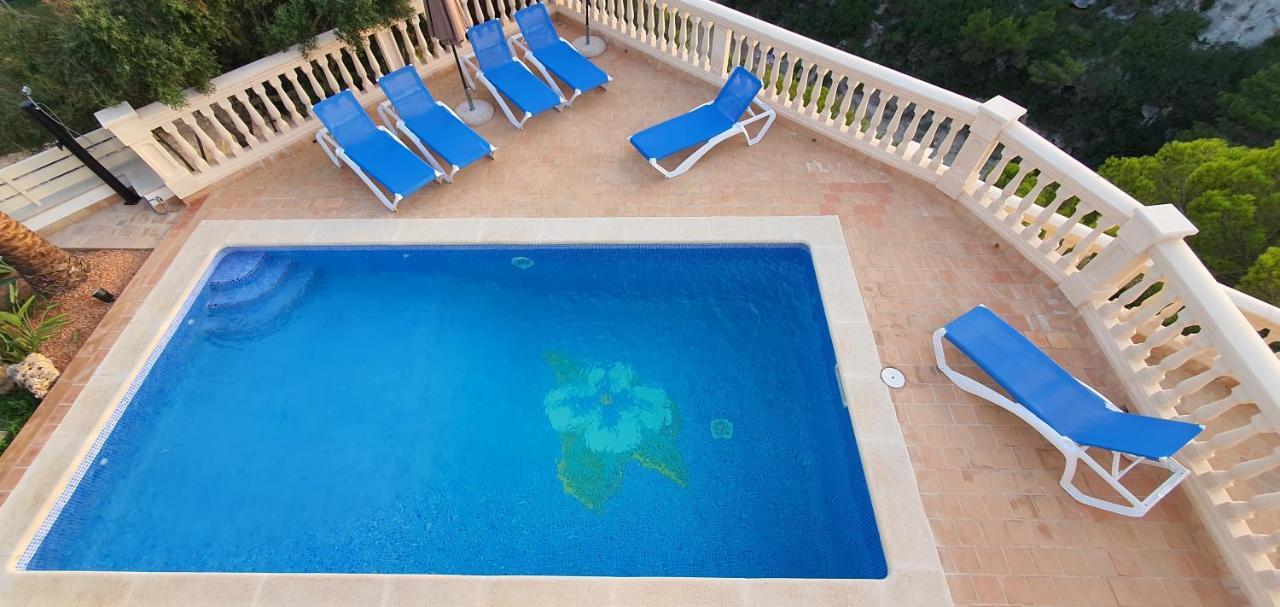 * Casa Del Diamante - Meer- Und Buchtblick Villa * Cala Pi  Exterior photo